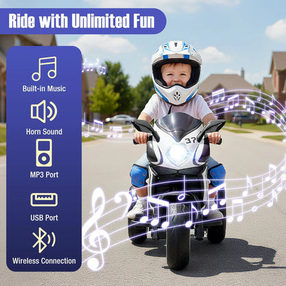 Kids Ride on 6V Battery Powered Motorcycle