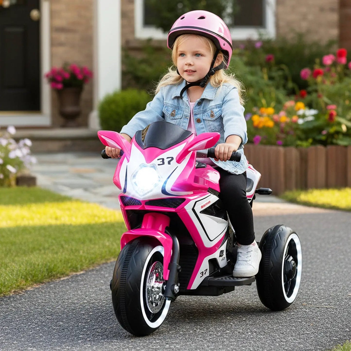 Kids Ride on 6V Battery Powered Motorcycle