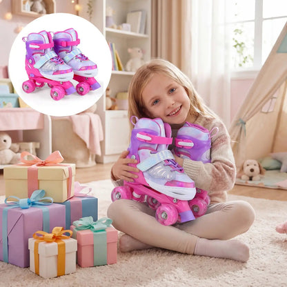 Kids Roller Skates for Toddlers Light Up Wheels