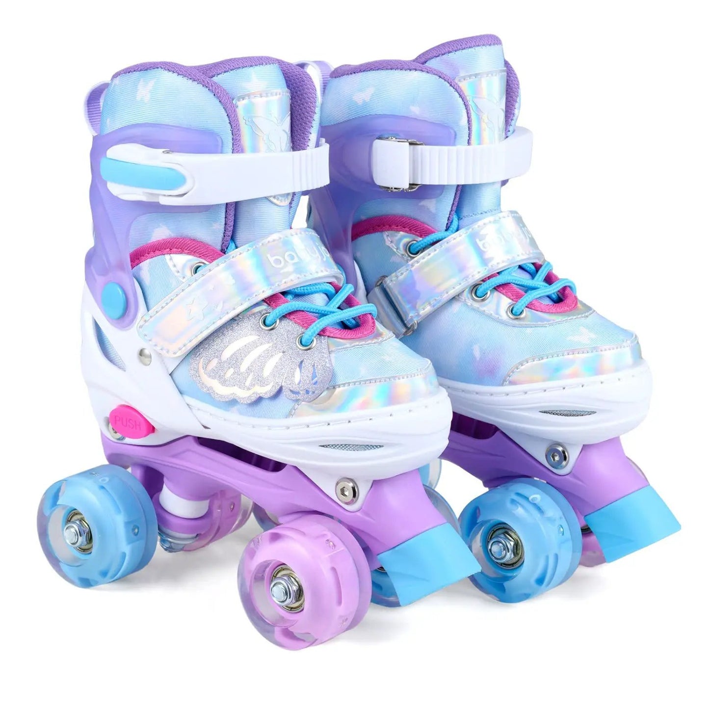 Kids Roller Skates Ages 5 7 Bright Lights
