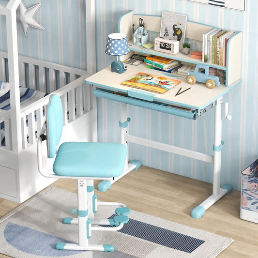 Height Adjustable Kids Study Desk with Tilt Desktop - Tampa Home & Garden Store