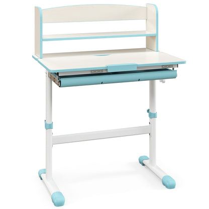 Height Adjustable Kids Study Desk with Tilt Desktop