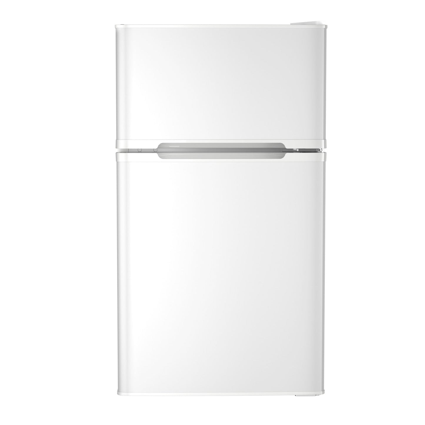 Kismile 3.2 Cu Ft mini refrigerator with freezer in white, compact home refrigerator on Tampa Home & Garden Store