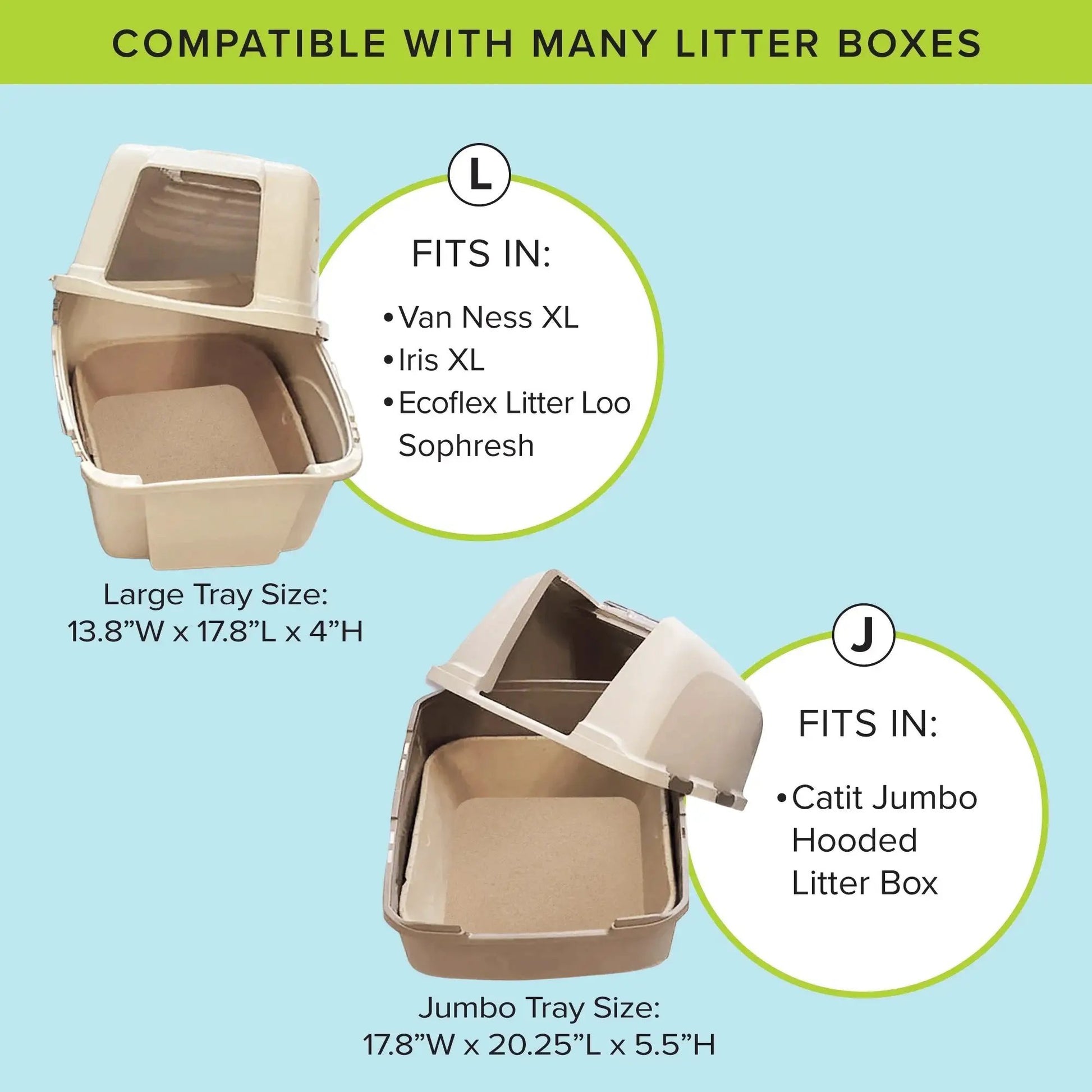 Kitty Sift Eco-Friendly Disposable Litter Box – Breathable, Odor-Reducing, Reusable & Biodegradable – Made from 100% Recycled Cardboard - Tampa Home & Garden Store