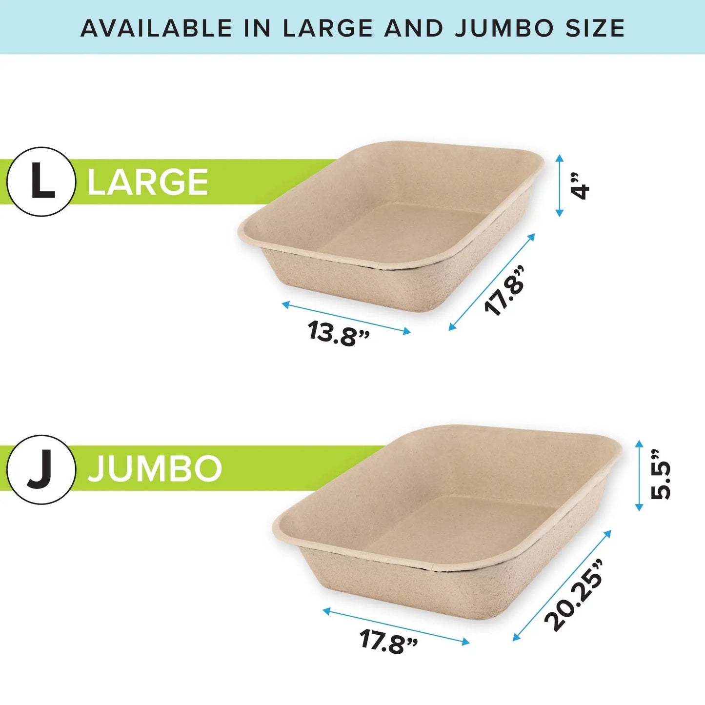 Kitty Sift Eco-Friendly Disposable Litter Box – Breathable, Odor-Reducing, Reusable & Biodegradable – Made from 100% Recycled Cardboard - Tampa Home & Garden Store