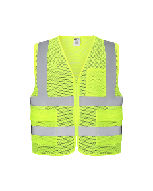 Kiwi High Visibility ANSI/ISEA 107-2020, Type R, Class 2 Dual Band Neon Safety Vest [R70300] - Tampa Home & Garden Store