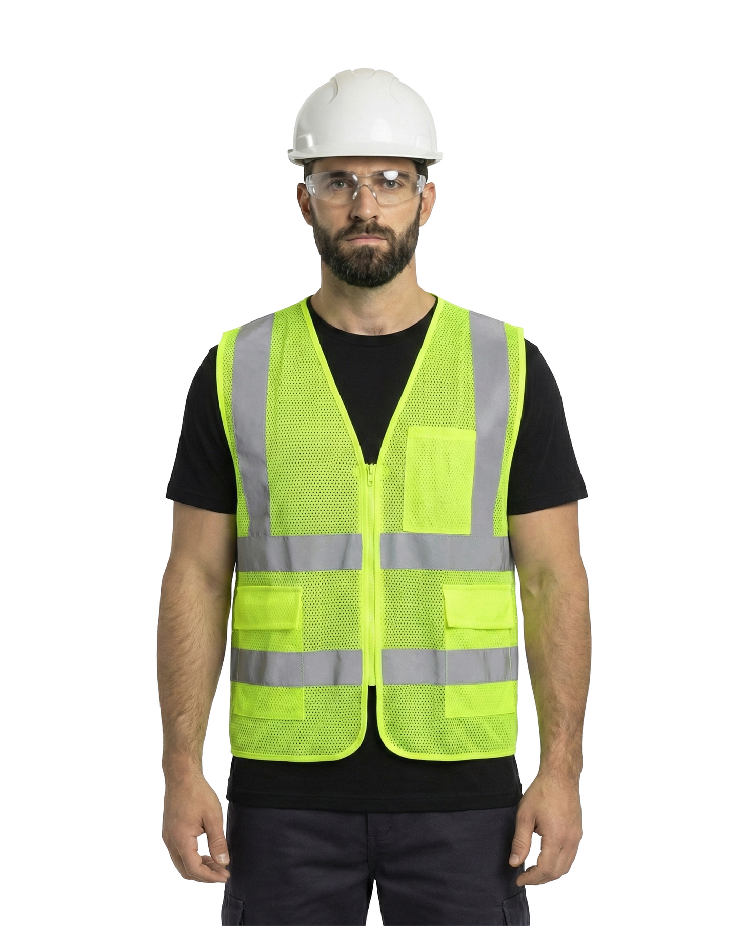 Kiwi High Visibility ANSI/ISEA 107-2020, Type R, Class 2 Dual Band Neon Safety Vest [R70300] - Tampa Home & Garden Store