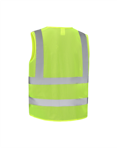 Kiwi High Visibility ANSI/ISEA 107-2020, Type R, Class 2 Dual Band Neon Safety Vest [R70300] - Tampa Home & Garden Store