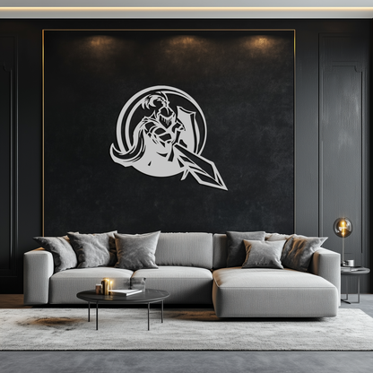 Knight Metal Wall Art - Medieval Warrior Wall Decor - KAF089 - Tampa Home & Garden Store