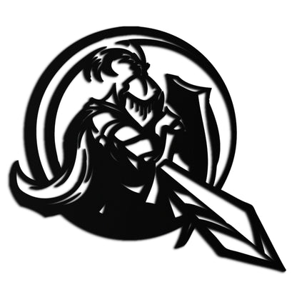 Knight Metal Wall Art - Medieval Warrior Wall Decor - KAF089 - Tampa Home & Garden Store