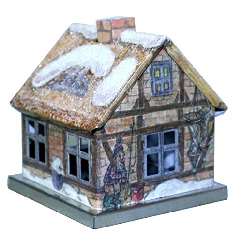Knox Metal Incense Smoker House - Snow On Roof - Tampa Home & Garden Store