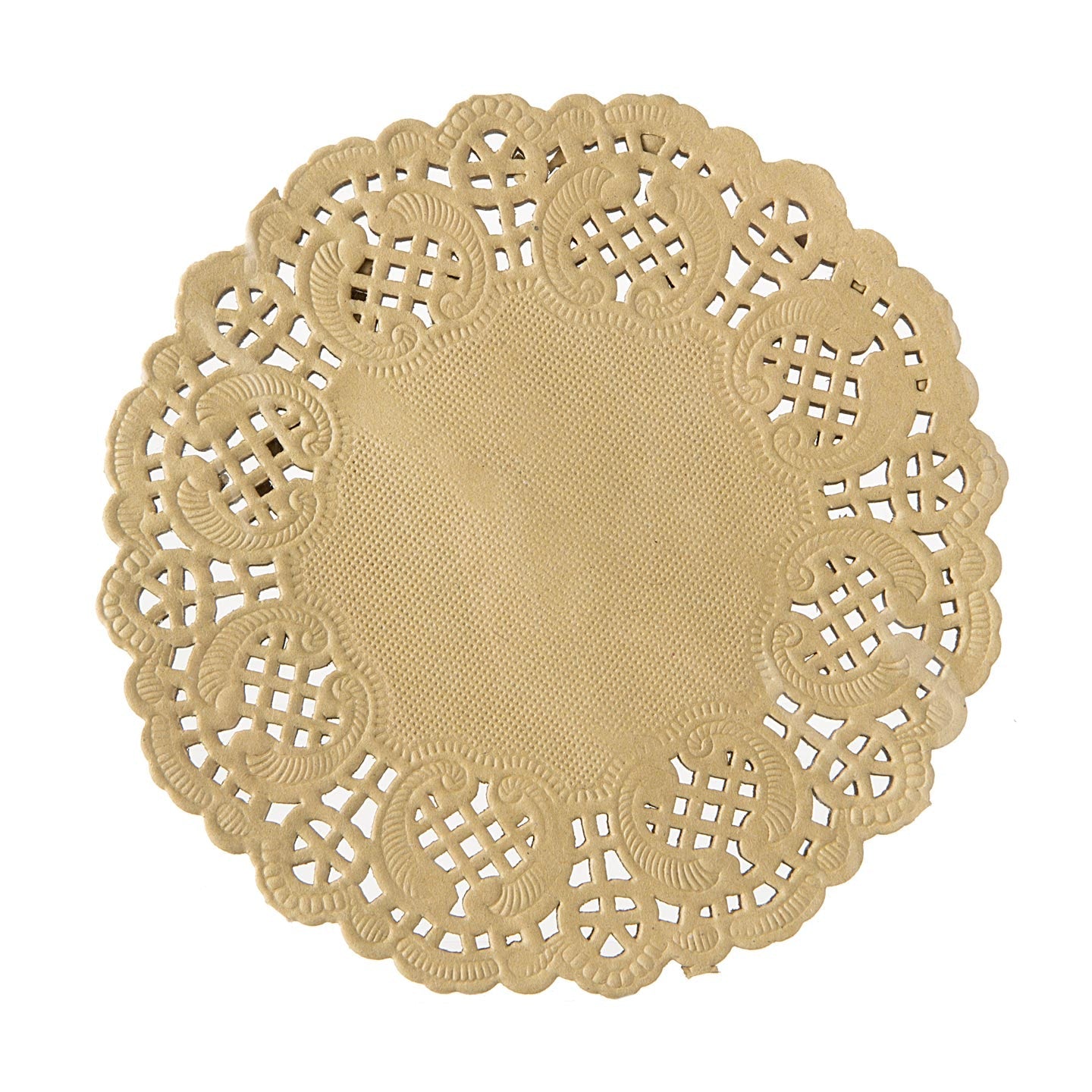 Kraft Color Paper Doilies: 4.5 inches - 50 pieces - Tampa Home & Garden Store