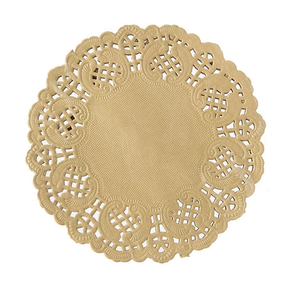 Kraft Color Paper Doilies: 4.5 inches - 50 pieces - Tampa Home & Garden Store