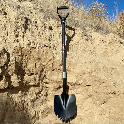 Krazy Beaver Garden Shovel XL (Black Head & Handle) - Tampa soil911.com