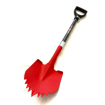 Krazy Beaver Shovel (Textured Red Head / Black Handle 45636) - Tampa soil911.com