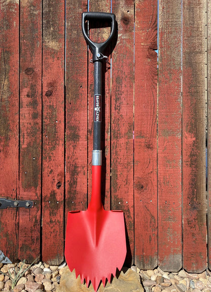 Krazy Beaver Shovel (Textured Red Head / Black Handle 45636) - Tampa soil911.com