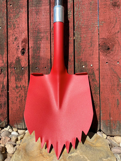 Krazy Beaver Shovel (Textured Red Head / Black Handle 45636) - Tampa soil911.com