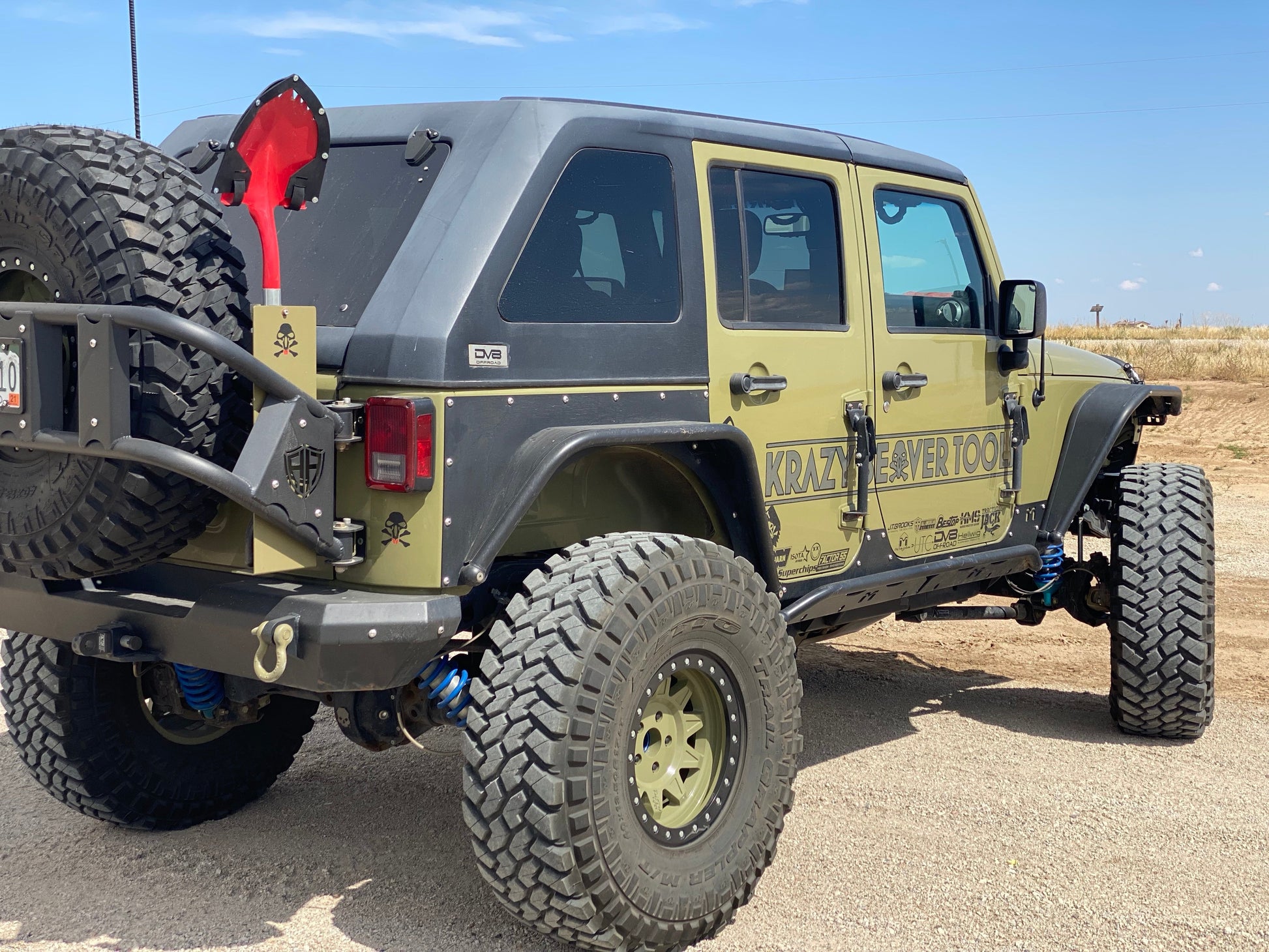 Krazy Beaver Shovel (Textured Red Head / Black Handle 45636) - Tampa soil911.com