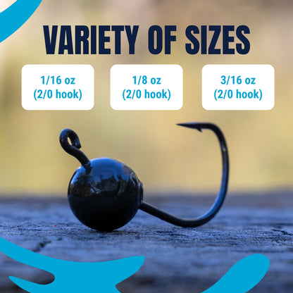 Leurres plombés Wacky Jigs Reaction Tackle - Paquet de 10 - Ultra pointus - Neufs 