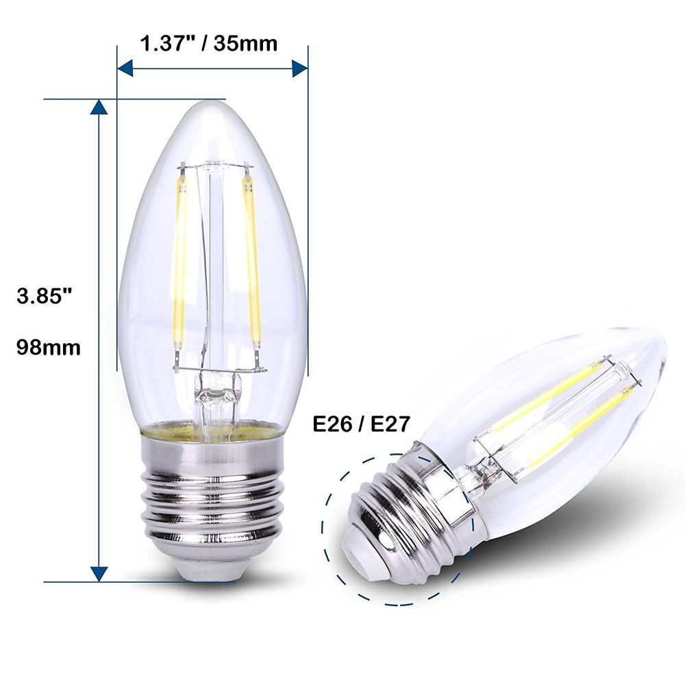LED Edison Light Bulbs Dimmable Energy Efficient Edison Bulbs - Tampa Home & Garden Store
