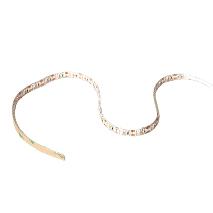 LED flexible grow light strip by Rooted Treasures Farms, white ribbon with orange LED chips on Tampa Home & Garden Store