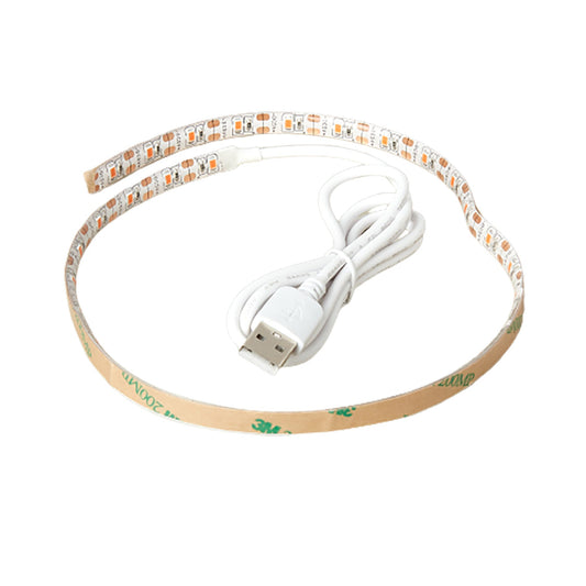 LED Flexible Grow Light strip by Rooted Treasures Farms, white USB-powered LED tape on Tampa Home & Garden Store