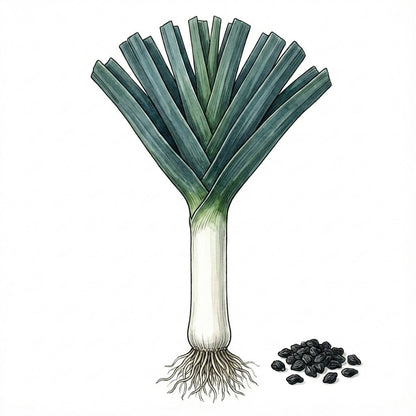 LEEK Seeds, American Flag - Tampa Home & Garden Store