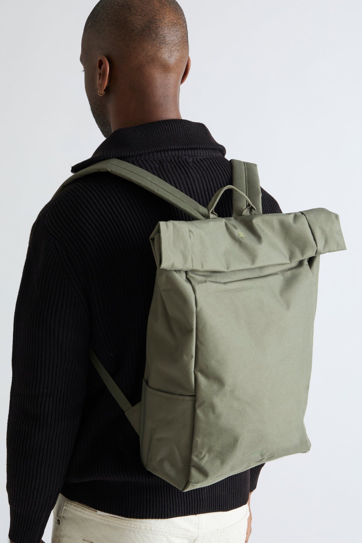 Roll Backpack Olive Roll-Top With Laptop Sleeve Lefrik USA on Tampa Home & Garden Store
