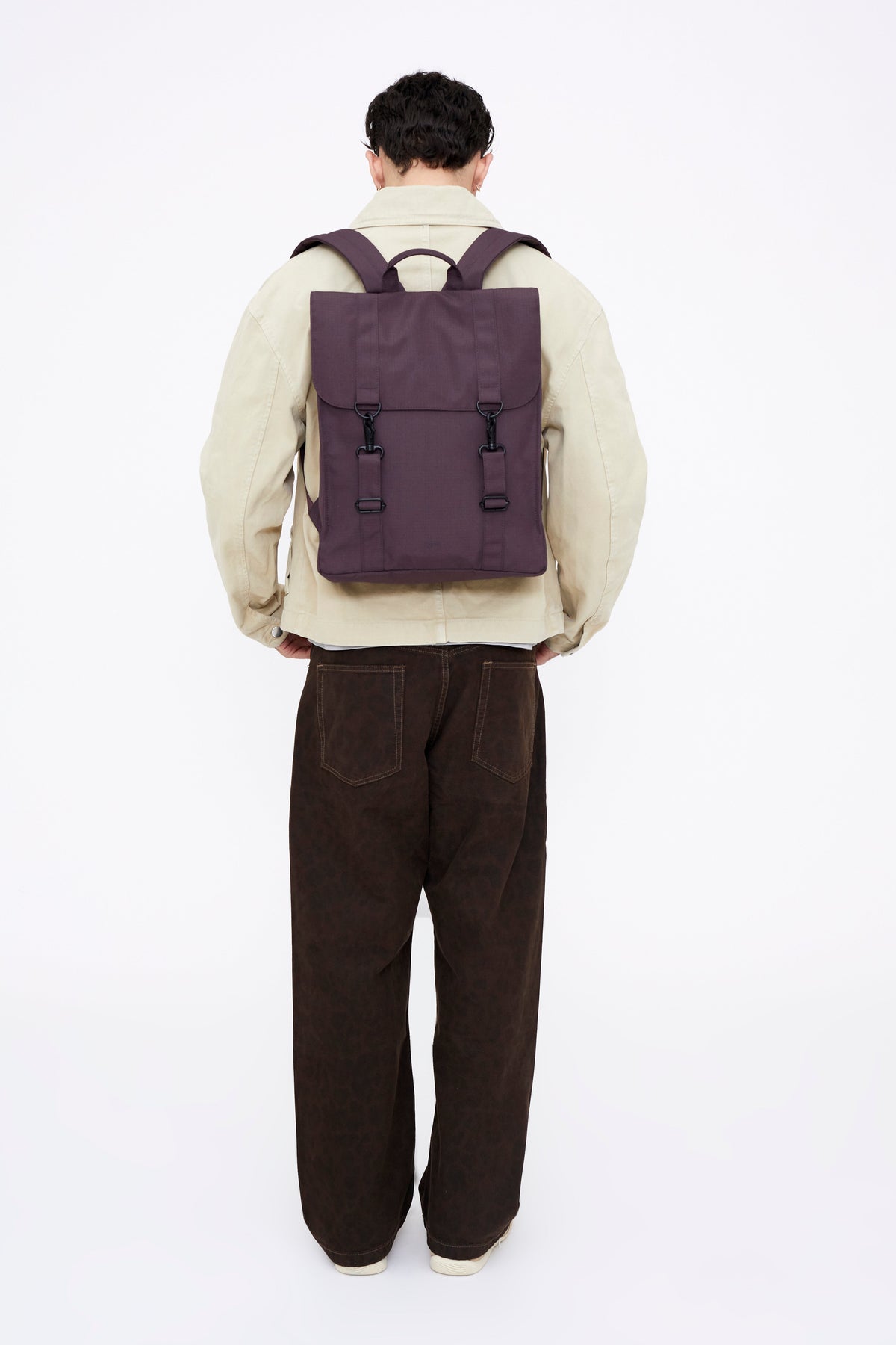 Handy XL Backpack With Laptop Sleeve in purple by Lefrik USA on Tampa Home & Garden Store