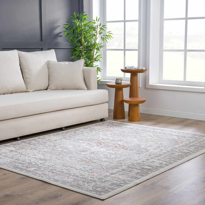 Damla Area Rug - Clearance, neutral beige-gray with subtle pattern, Boutique Rugs on Tampa Home & Garden Store