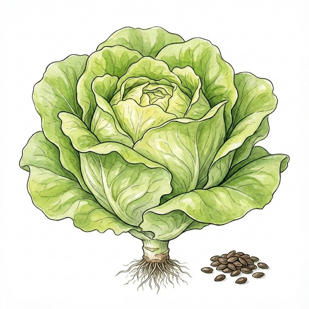 LETTUCE Seeds, Bibb - Tampa Home & Garden Store