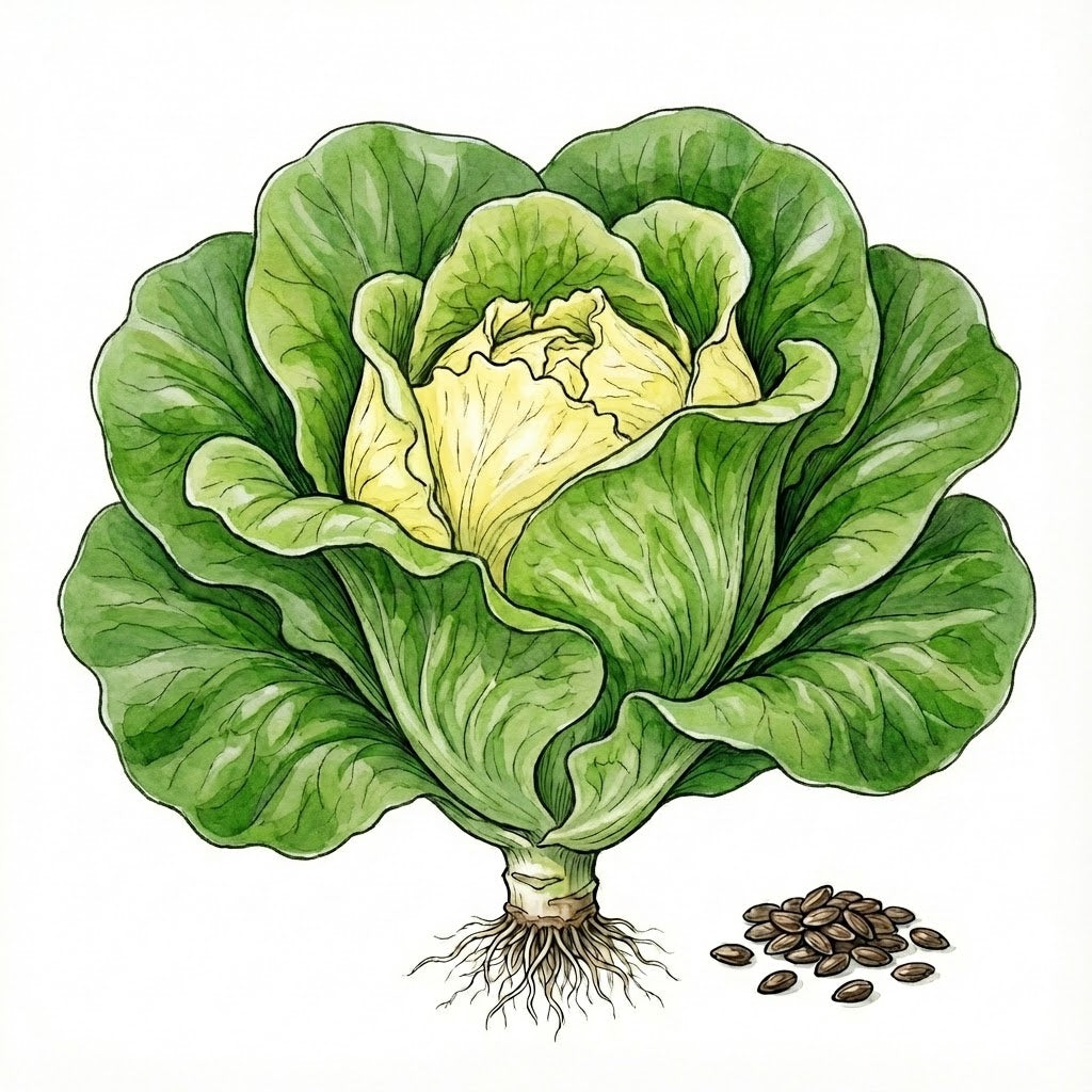 LETTUCE Seeds, Buttercrunch - Tampa Home & Garden Store