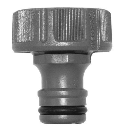 Faucet Quick Adapter for garden hose, gray plastic, Gardena on Tampa Home & Garden Store