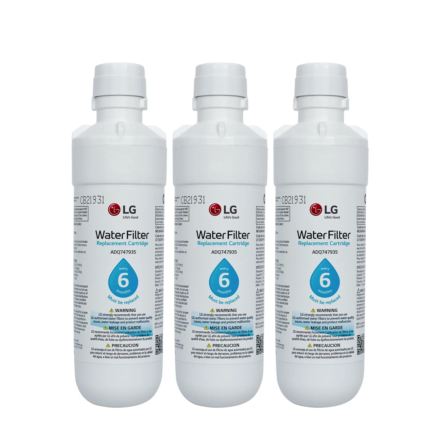 LG LT1000P PC/PCs Replacement Refrigerator Water Filter Cartridge - Tampa Home & Garden Store