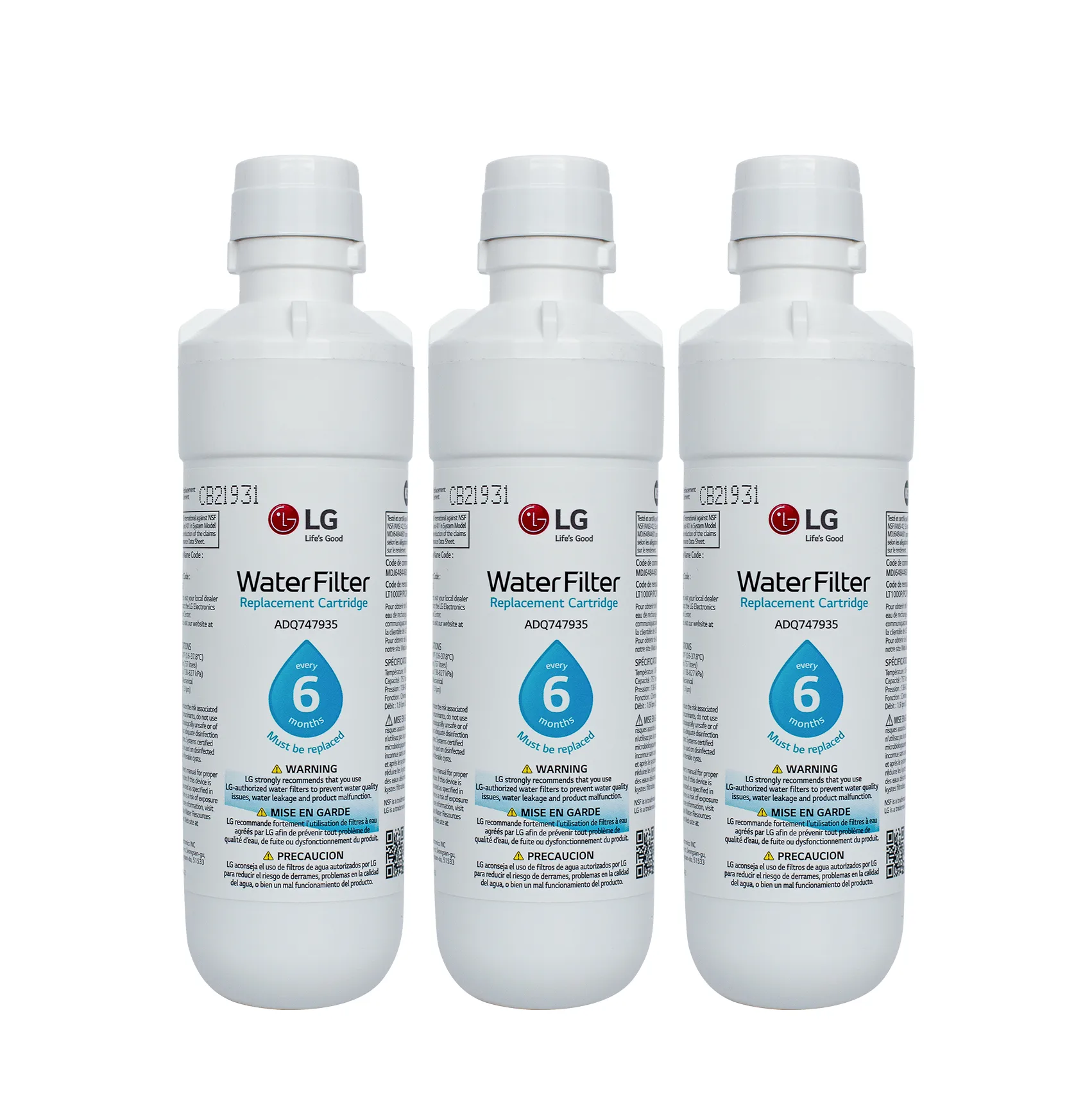 LG LT1000P PC/PCs Replacement Refrigerator Water Filter Cartridge - Tampa Home & Garden Store