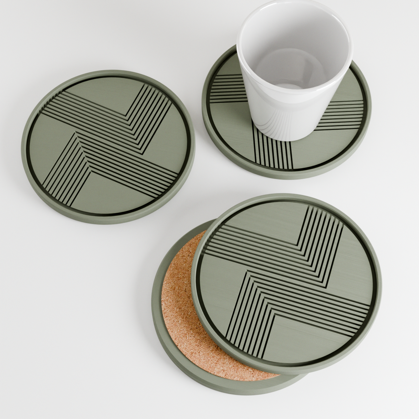 LINED Coaster - Tampa Home & Garden Store