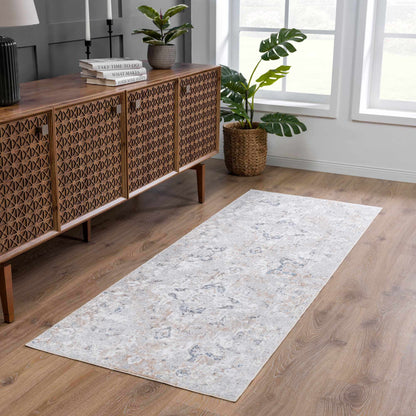 Dobry Boutique Washable Rug light gray with blue flecks by Boutique Rugs on Tampa Home & Garden Store