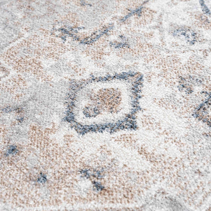 Dobry Boutique Washable Rug beige gray blue abstract pattern soft pile Boutique Rugs on Tampa Home & Garden Store