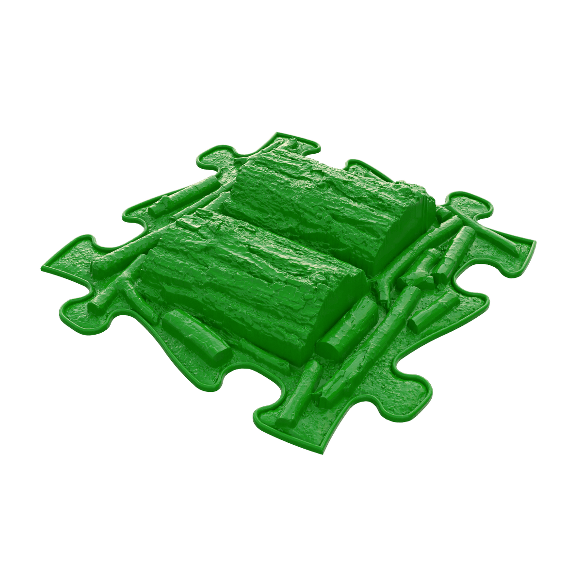 Green interlocking foam puzzle play mats for kids by TINNITOTS on Tampa Home & Garden Store