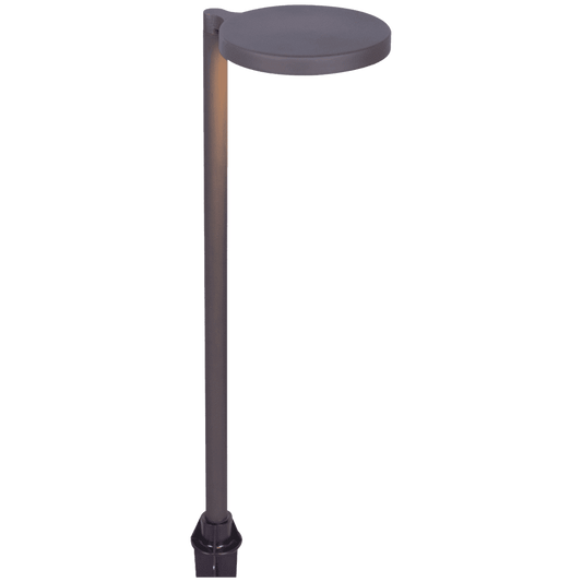 LP001 12V 4W LED Shallow Shade Mid Century Circle Top Bollard Path Light - Tampa Home & Garden Store