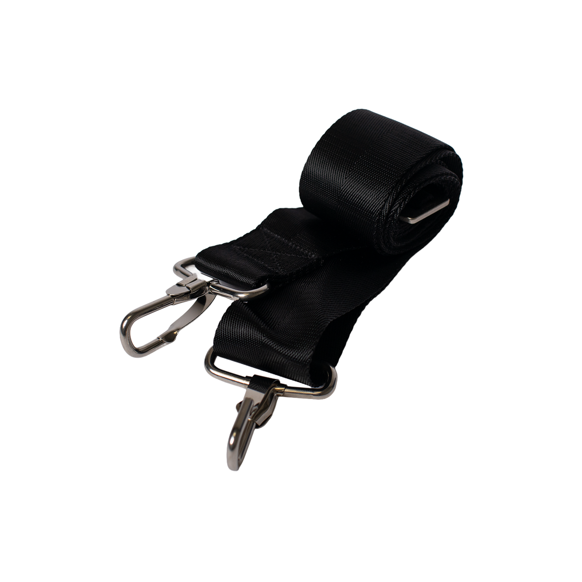 Lifting strap with dual carabiners, black nylon webbing, GRIP TECH TOOLS lifting accessory on Tampa Home & Garden Store