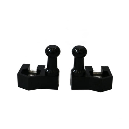 EUNORAU M12 trailer hitch adapter for hub motor Ebike black brackets with screws pair on Tampa Home & Garden Store