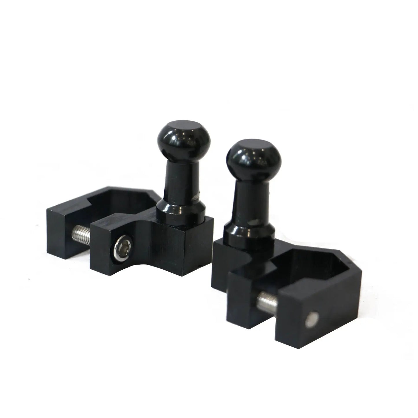 EUNORAU M12 Trailer Hitch Adapter for Hub Motor Ebike, pair of black hitch mounts on Tampa Home & Garden Store