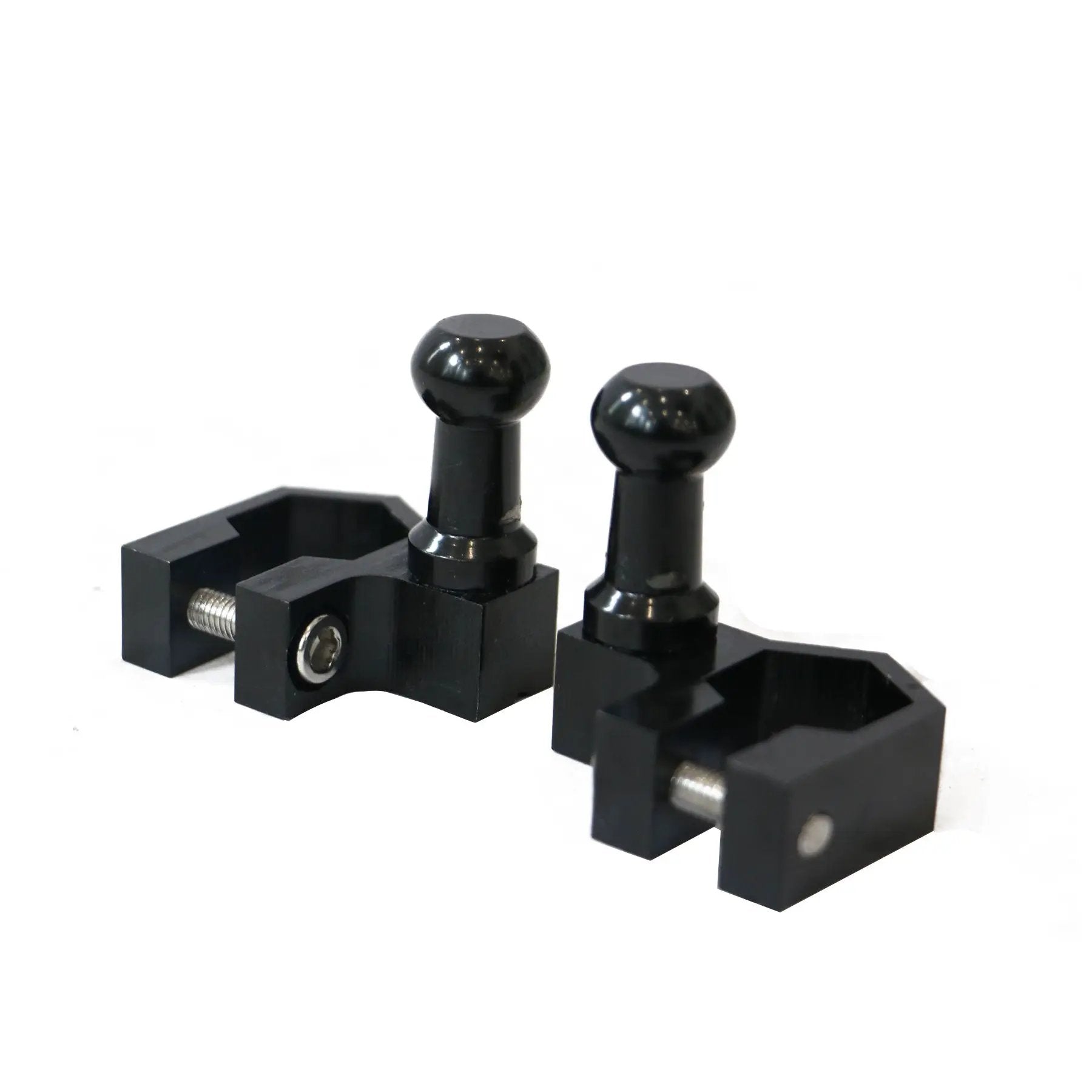 EUNORAU M12 Trailer Hitch Adapter for Hub Motor Ebike, pair of black hitch mounts on Tampa Home & Garden Store