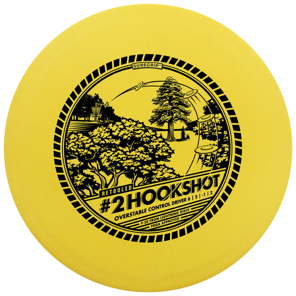 Disque de golf Lightning Sure Grip n° 2 Hookshot Fairway Driver