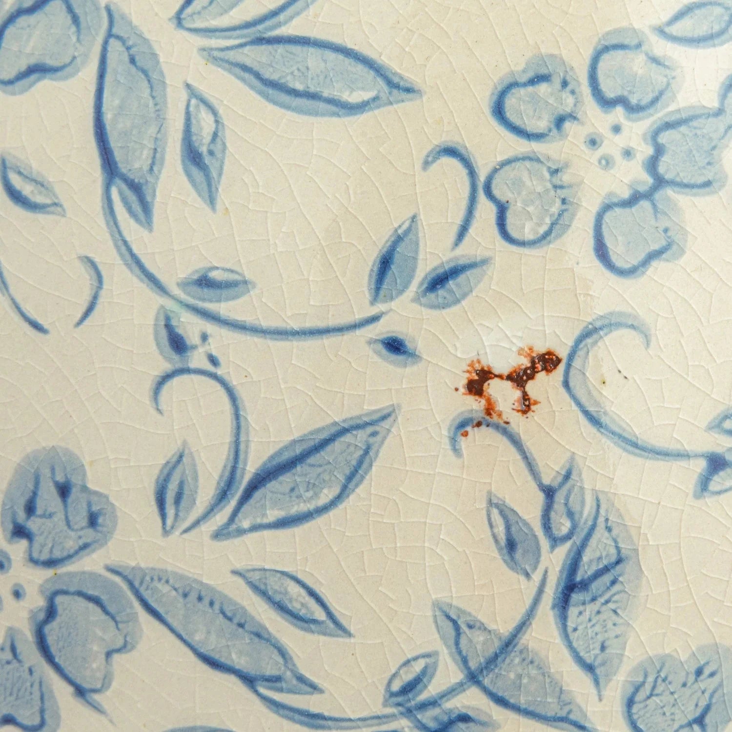 Lainey Terracotta Floral Transferware Vase - Tampa Home & Garden Store