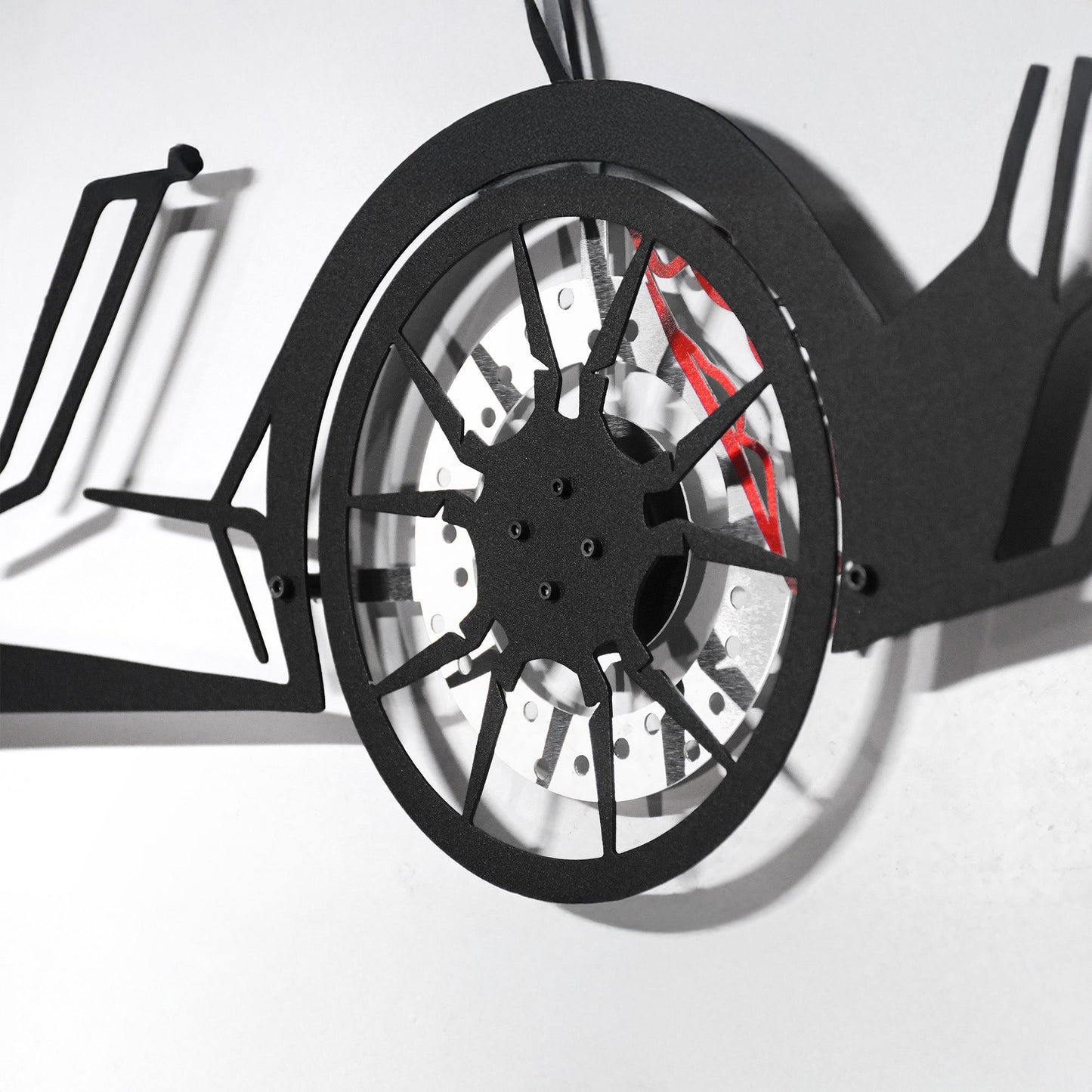 Lamborghini Wall Art – Exotic Supercar Steel Silhouette with Spinning Wheels-KAFMEKA030 - Tampa Home & Garden Store