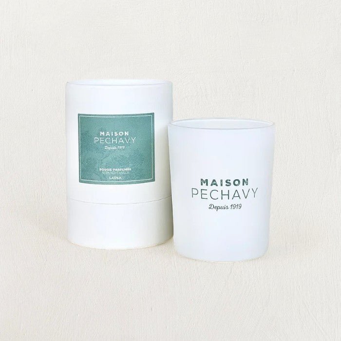 Lana French Scented Candle with Wood Fire, Lavender, & Patchouli - Tampa Home & Garden Store