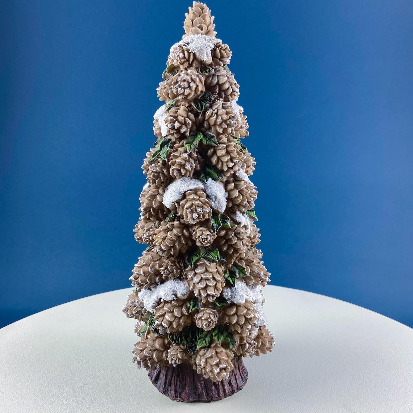Large 14.5" Tall Pine Cone Tree. Christmas Village Accessory. Holiday Decor. Rustic Home Wood Cabin Display. Kids Room. Gift for Him Her. - Tampa Home & Garden Store