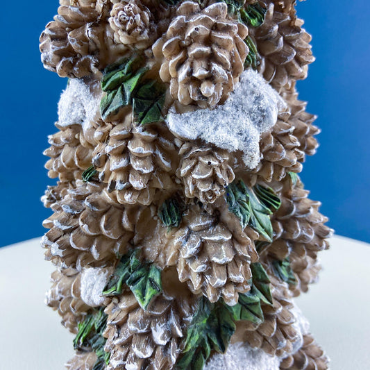 Large 14.5" Tall Pine Cone Tree. Christmas Village Accessory. Holiday Decor. Rustic Home Wood Cabin Display. Kids Room. Gift for Him Her. - Tampa Home & Garden Store
